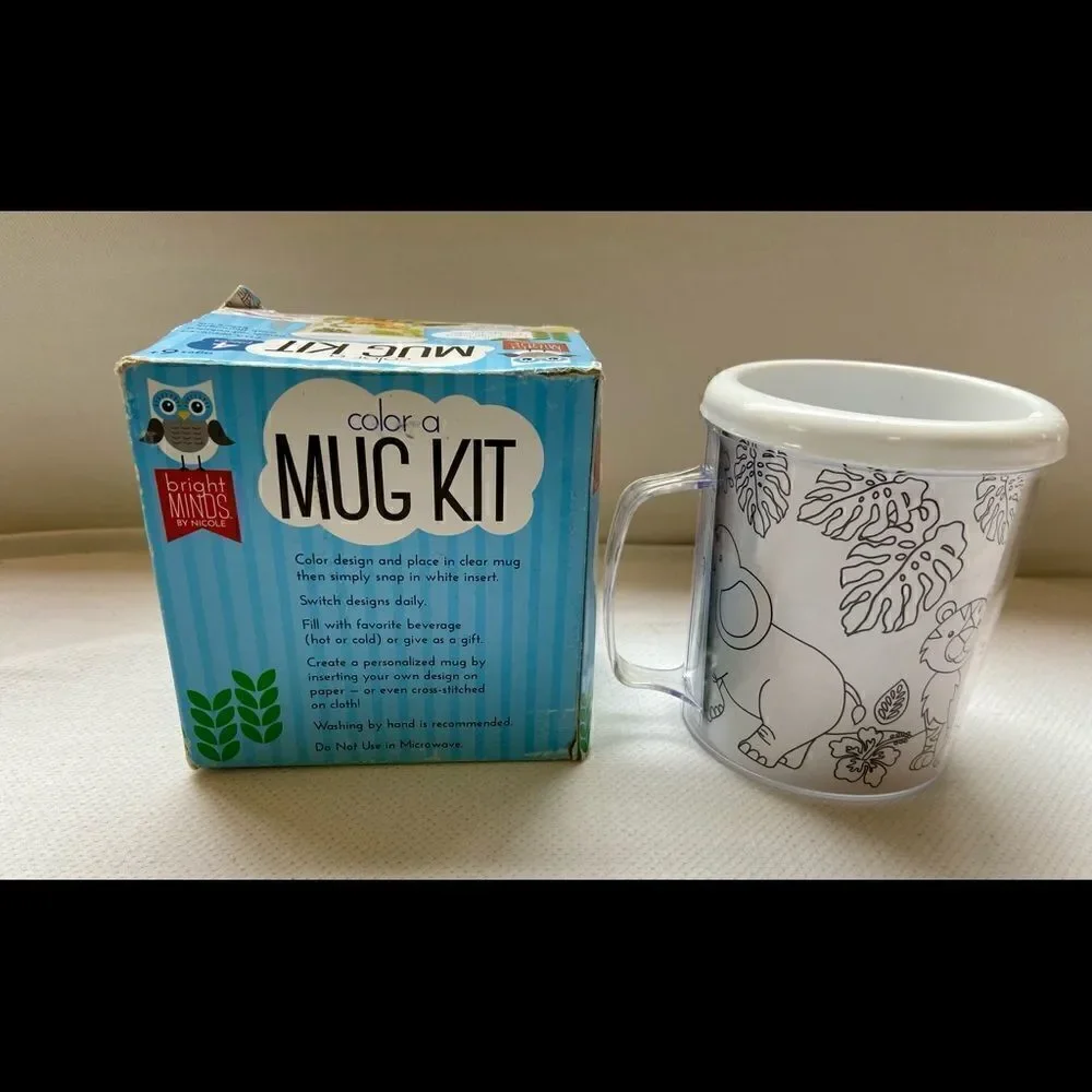 Color a Mug Kit - Bright Minds by Nicole.